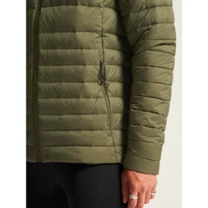 Chaqueta hombre CRAFT ADV EXPLORE LIGHT DOWN JACKET 1915252, detalle frontal con modelo