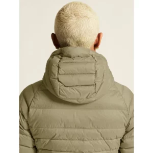Chaqueta mujer CRAFT ADV EXPLORE LT. DOWN JKT 1915253, detalle posterior con modelo