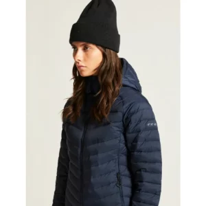 Chaqueta mujer CRAFT ADV EXPLORE LT. DOWN JKT 1915253, detalle frontal con modelo