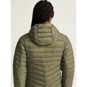 Chaqueta mujer CRAFT ADV EXPLORE LT. DOWN JKT 1915253, detalle posterior con modelo