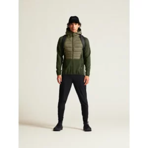 Chaqueta hombre CRAFT ADV EXPLORE DOWN HYBRID 1915256, vista frontal con modelo
