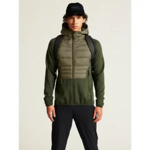 Chaqueta hombre CRAFT ADV EXPLORE DOWN HYBRID 1915256, vista frontal con modelo