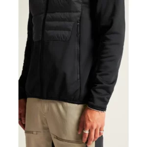 Chaqueta hombre CRAFT ADV EXPLORE DOWN HYBRID 1915256, detalle lateral con modelo