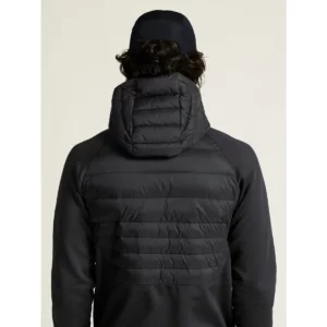 Chaqueta hombre CRAFT ADV EXPLORE DOWN HYBRID 1915256, detalle posterior con modelo