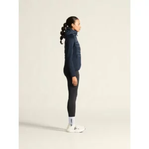 Chaqueta mujer CRAFT ADV EXPLORE LT. DOWN HYBRID JKT 1915257, vista lateral con modelo