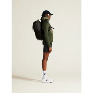 Chaqueta mujer CRAFT ADV EXPLORE LT. DOWN HYBRID JKT 1915257, vista lateral con modelo