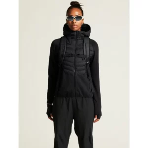 Chaqueta mujer CRAFT ADV EXPLORE LT. DOWN HYBRID JKT 1915257, vista frontal con modelo