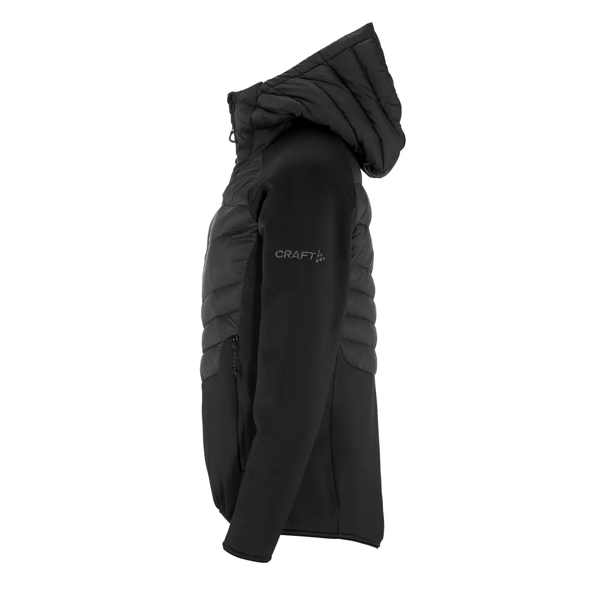 Chaqueta mujer CRAFT ADV EXPLORE LT. DOWN HYBRID JKT 1915257 15 Chaqueta mujer CRAFT ADV EXPLORE LT. DOWN HYBRID JKT 1915257, Negro, lateral izquierdo