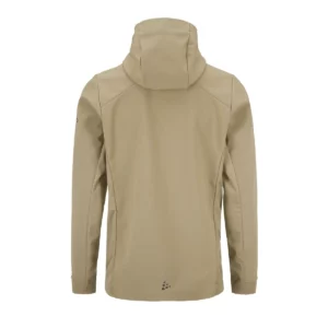 Chaqueta hombre CRAFT ADV EXPLORE SOFTSHELL 2.0 JKT 1915258, Raw, vista posterior