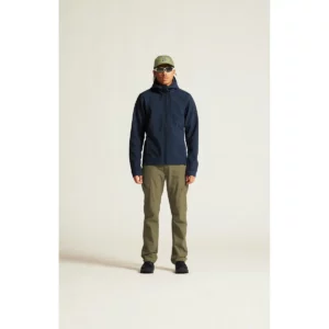 Chaqueta hombre CRAFT ADV EXPLORE SOFTSHELL 2.0 JKT 1915258, con modelo, vista frontal
