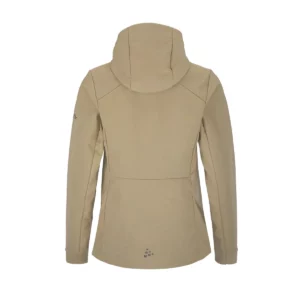 Chaqueta mujer CRAFT ADV EXPLORE SOFTSHELL 2.0 JKT 1915259, Raw, vista posterior