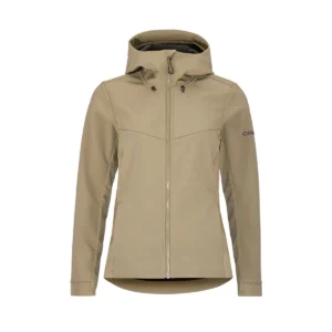 Chaqueta mujer CRAFT ADV EXPLORE SOFTSHELL 2.0 JKT 1915259, Raw, vista frontal