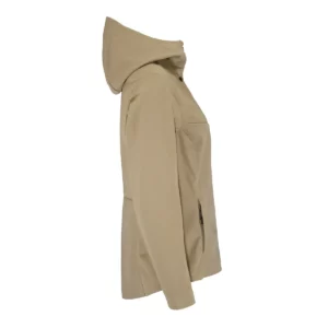 Chaqueta mujer CRAFT ADV EXPLORE SOFTSHELL 2.0 JKT 1915259, Raw, lateral izquierdo
