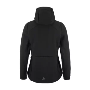 Chaqueta mujer CRAFT ADV EXPLORE SOFTSHELL 2.0 JKT 1915259, Negro, vista posterior