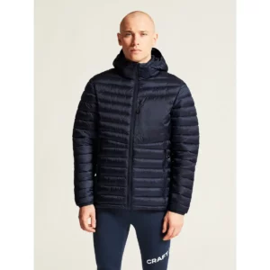 Chaqueta hombre CRAFT CORE EXPLORE INSULATION 1915260, detalle frontal con modelo