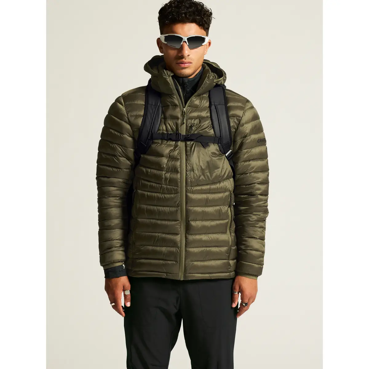 Chaqueta hombre CRAFT CORE EXPLORE INSULATION 1915260 21 Chaqueta hombre CRAFT CORE EXPLORE INSULATION 1915260, vista frontal con modelo