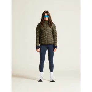 Chaqueta mujer CRAFT CORE EXPLORE LT. INSULATION JKT 1915261, Rift, con modelo, vista frontal de cuerpo entero
