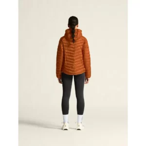 Chaqueta mujer CRAFT CORE EXPLORE LT. INSULATION JKT 1915261, Buff, con modelo, vista posterior de cuerpo entero