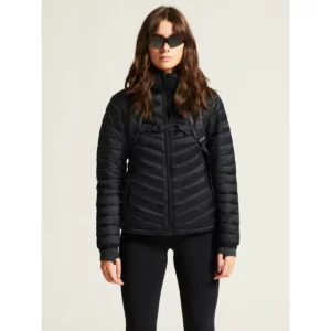 Chaqueta mujer CRAFT CORE EXPLORE LT. INSULATION JKT 1915261, Negro, con modelo, vista frontal