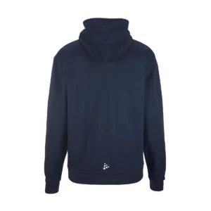 Sudadera hombre CRAFT COMMUNITY 2.0 LOGO FZ HOODIE 1915295, Marino, vista posterior