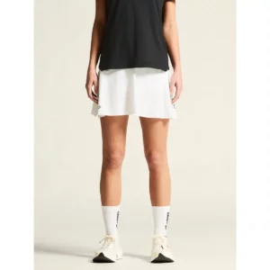 Falda mujer CRAFT ABILITY SKIRT 1916048, Blanco, con modelo, detalle frontal de la falda