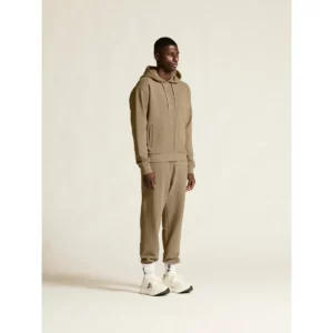 Sudadera hombre CRAFT FREQUENT FZ HOODIE 1916306, Taupe, con modelo, vista frontal
