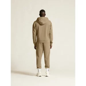 Sudadera hombre CRAFT FREQUENT FZ HOODIE 1916306, Taupe, con modelo, vista posterior