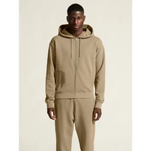 Sudadera hombre CRAFT FREQUENT FZ HOODIE 1916306, Taupe, con modelo