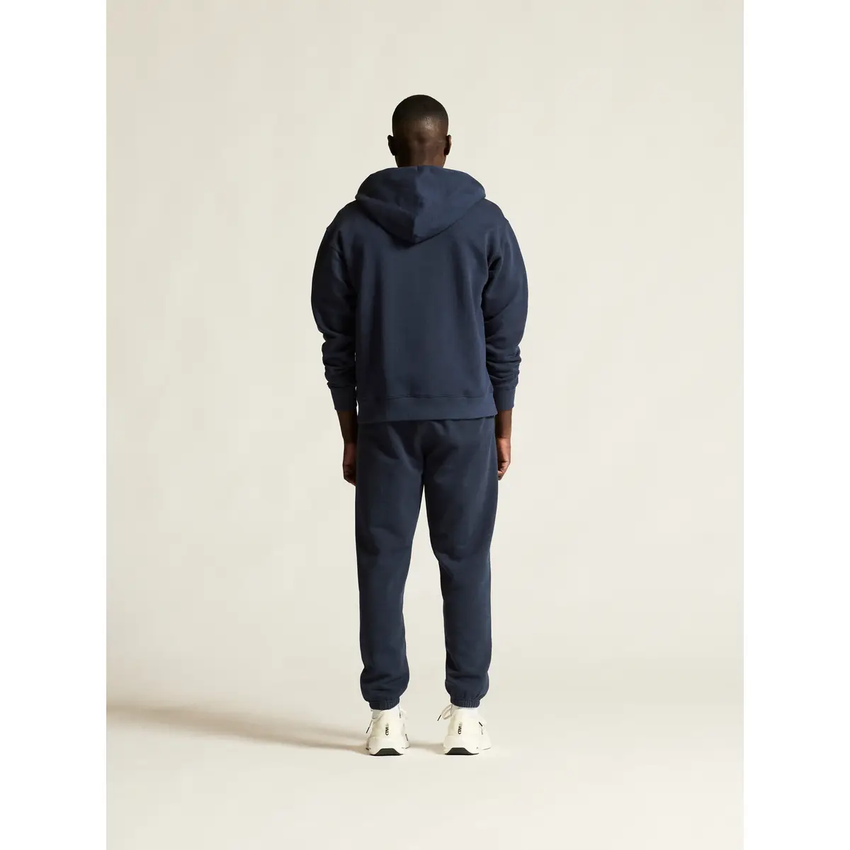 Sudadera hombre CRAFT FREQUENT FZ HOODIE 1916306 25 Sudadera hombre CRAFT FREQUENT FZ HOODIE 1916306, Blaze, con modelo, vista posterior