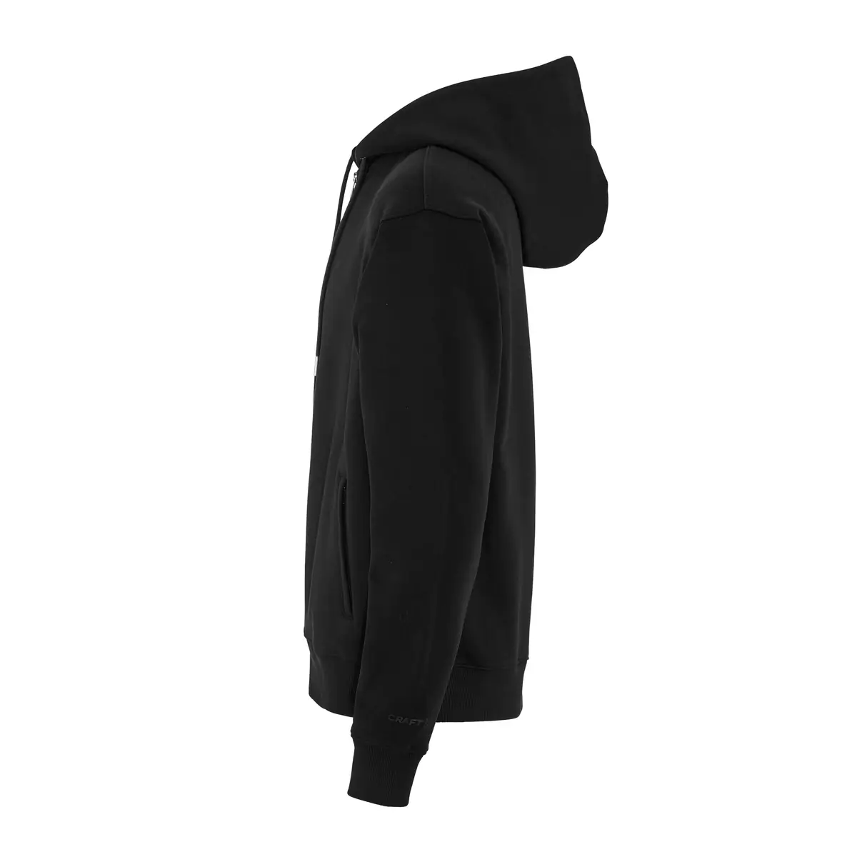 Sudadera hombre CRAFT FREQUENT FZ HOODIE 1916306 18 Sudadera hombre CRAFT FREQUENT FZ HOODIE 1916306, Negro, lateral izquierdo