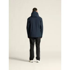 Chaqueta hombre CRAFT EXPLORE PADDED JACKET 1916338, Blaze, con modelo, vista posterior de cuerpo completo