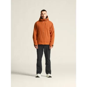 Chaqueta hombre CRAFT EXPLORE PADDED JACKET 1916338, Buff, con modelo, vista frontal de cuerpo completo