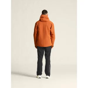 Chaqueta hombre CRAFT EXPLORE PADDED JACKET 1916338, Buff, con modelo, vista posterior de cuerpo completo