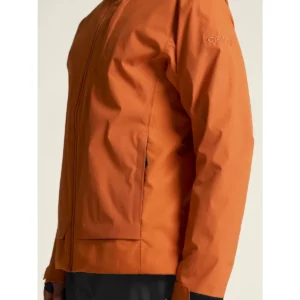 Chaqueta hombre CRAFT EXPLORE PADDED JACKET 1916338, Buff, con modelo, detalle de bolsillo y manga