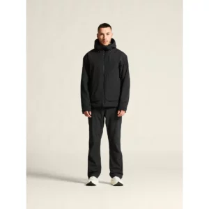 Chaqueta hombre CRAFT EXPLORE PADDED JACKET 1916338, Negro, con modelo, vista frontal de cuerpo completo