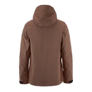 Chaqueta mujer CRAFT EXPLORE PADDED JACKET 1916339, Prune, vista posterior