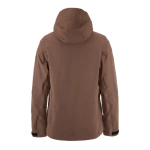 Chaqueta mujer CRAFT EXPLORE PADDED JACKET 1916339, Prune, vista posterior