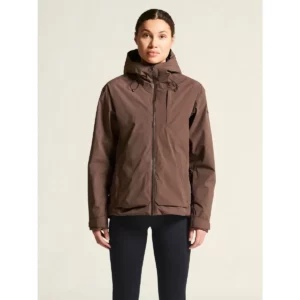 Chaqueta mujer CRAFT EXPLORE PADDED JACKET 1916339, Prune, con modelo, vista frontal