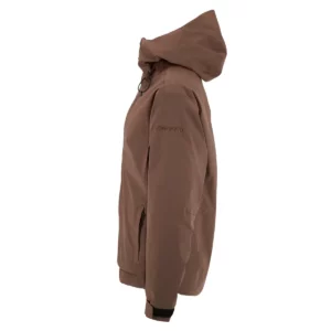 Chaqueta mujer CRAFT EXPLORE PADDED JACKET 1916339, Prune, lateral izquierdo