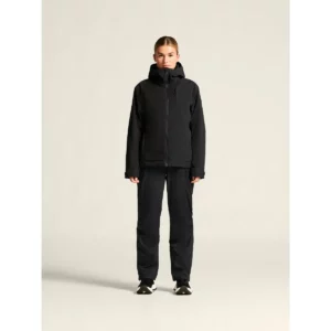 Chaqueta mujer CRAFT EXPLORE PADDED JACKET 1916339, Negro, con modelo, vista frontal de cuerpo completo