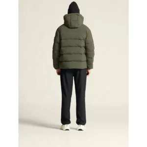 Chaqueta hombre CRAFT URBAN DOWN PUFFER JACKET 1916374, Chimera, con modelo, vista posterior de cuerpo entero
