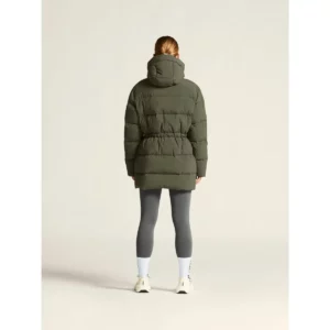 Chaqueta mujer CRAFT URBAN DOWN PUFFER JACKET 1916375, Chimera, con modelo, vista posterior de cuerpo entero