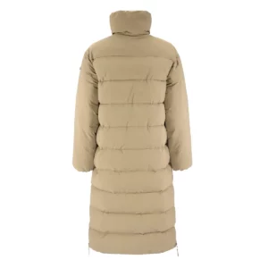 Abrigo mujer CRAFT URBAN LONG PADDED COAT 1916376, Taupe, vista posterior