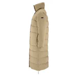 Abrigo mujer CRAFT URBAN LONG PADDED COAT 1916376, Taupe, lateral izquierdo
