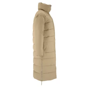 Abrigo mujer CRAFT URBAN LONG PADDED COAT 1916376, Taupe, lateral derecho