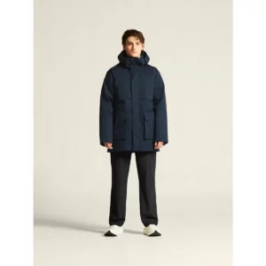 Parka hombre CRAFT URBAN PADDED PARKA 1916377, Blaze, con modelo, vista frontal de cuerpo entero