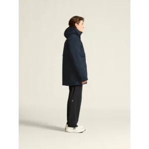 Parka hombre CRAFT URBAN PADDED PARKA 1916377, Blaze, con modelo, vista lateral de cuerpo entero