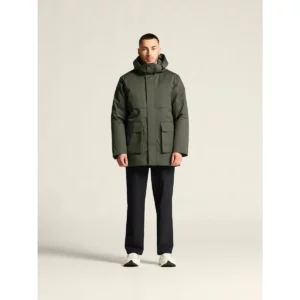 Parka hombre CRAFT URBAN PADDED PARKA 1916377, Chimera, con modelo, vista frontal de cuerpo entero