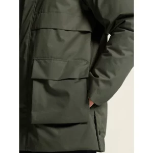 Parka hombre CRAFT URBAN PADDED PARKA 1916377, Chimera, con modelo, detalle del bolsillo lateral