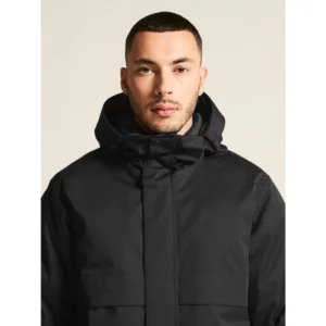 Parka hombre CRAFT URBAN PADDED PARKA 1916377, Negro, con modelo, detalle de cuello y pecho